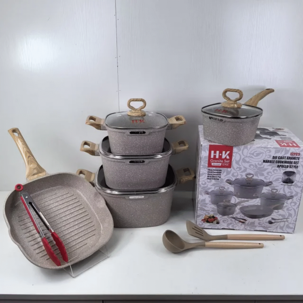 Perché le pentole resistenti sono la chiave per una vita sana 21-Piece Premium Cookware Collection.