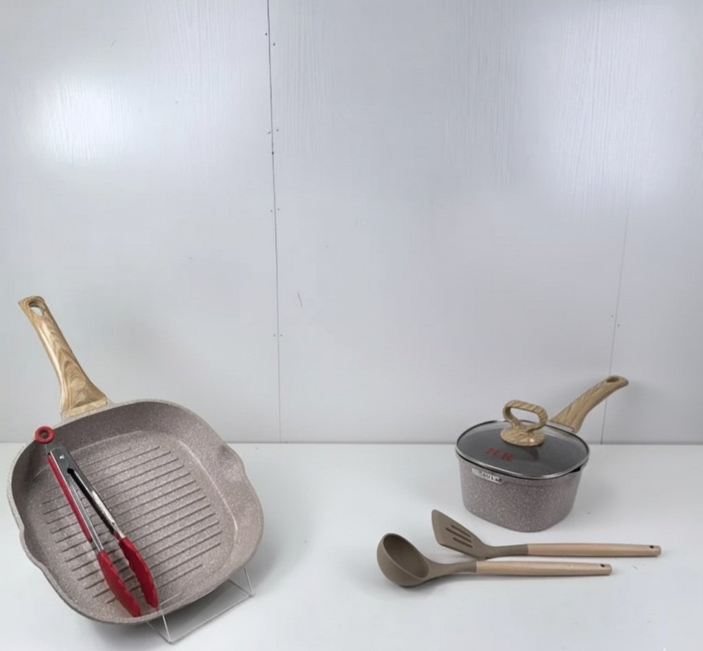 2025/09/1000056688.jpg set di pentole da 12 pezzi eco compatibili, antiaderante, atossiche durevoli per cotturasana