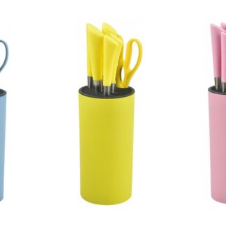 Emirad Morgan 7pcs knife sets 5pcs knife+1pcs scissors+1pcs bucket