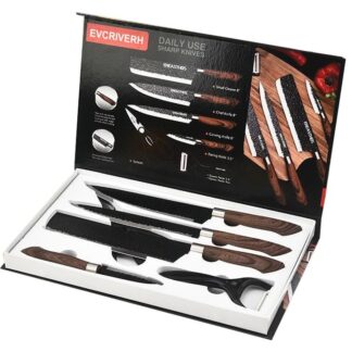 Emirad Morgan 6pcs knife sets thickness 1.5