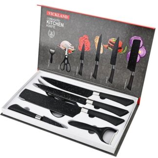 Emirad Morgan X-026 Horseshoe handle flat point EVA hand box six-piece set