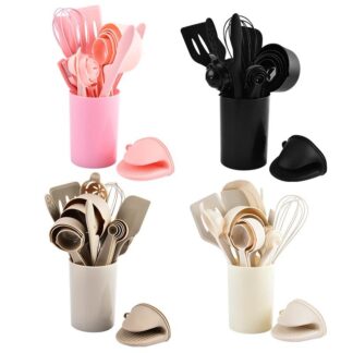Emirad Morgan RC-BX09 baking 25pcs silicon kitchen tools set Material: PP + nylon +