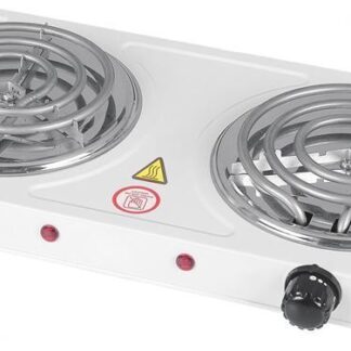 Emirad Morgan Double Hot Plate Electric Stove 2000W Galvanized