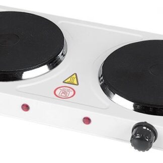 Emirad Morgan Double Hot Plate Electric Stove 2000W Galvanized (V2)