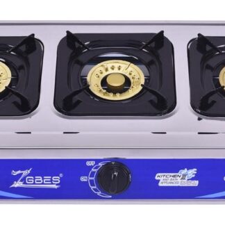 Emirad Morgan Stainless Steel Three Burner Gas Stove (V8)