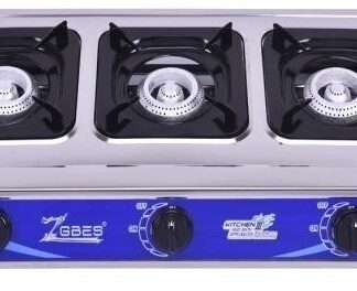 Emirad Morgan Stainless Steel Three Burner Gas Stove (V9)