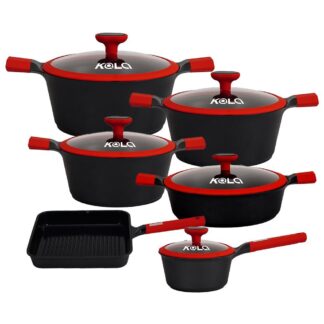 Emirad Morgan 11pcs/set cookware set 18cm milk pan 20-24-28cm Casserole 28cm Shallow