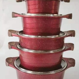 Emirad Morgan Realchef wave 10pcs pot sets 20-24-28-32cm casserole/28cm shallow