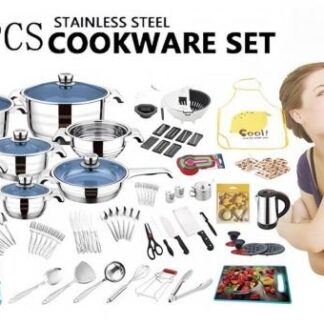 Emirad Morgan 140pcs stainless steel cookware set