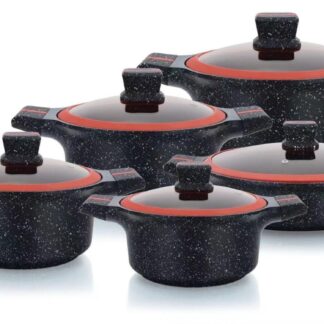 Emirad Morgan MBH10pcs 20-24-28-32cm casserole 28cm shallow casserole with silicon glass