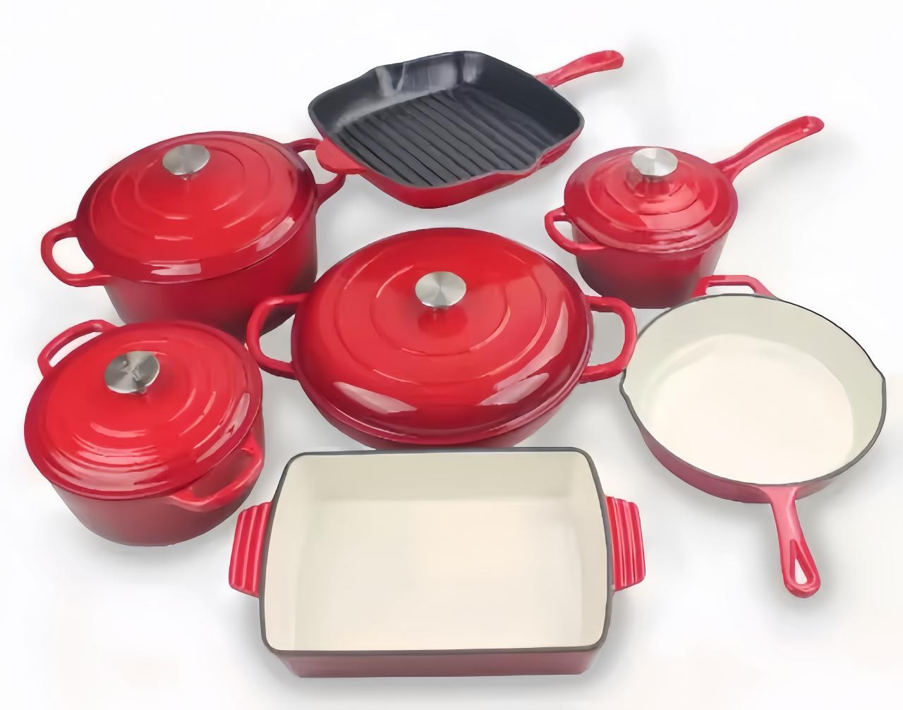 Emirad Morgan 19*9cm Milk pot (3.11kg) 25*11cm Casserole(4.67kg) 27*11cm - Image 6