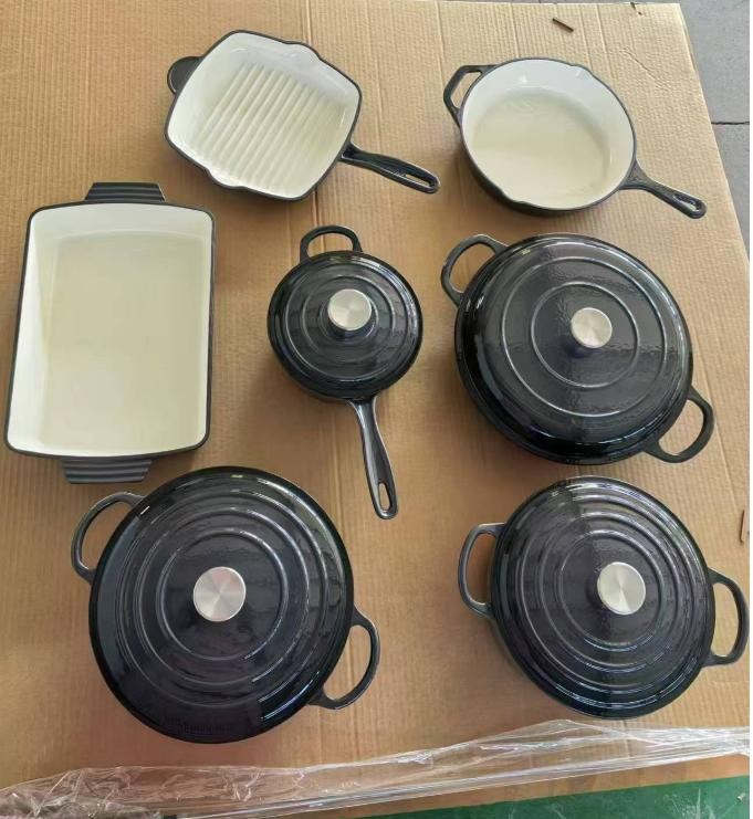 Emirad Morgan 19*9cm Milk pot (3.11kg) 25*11cm Casserole(4.67kg) 27*11cm - Image 8
