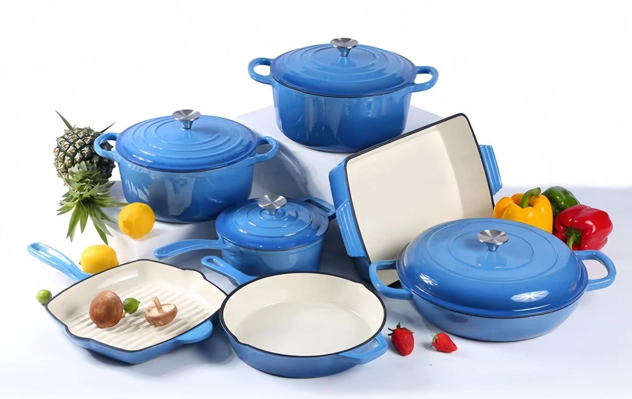 Emirad Morgan 19*9cm Milk pot (3.11kg) 25*11cm Casserole(4.67kg) 27*11cm