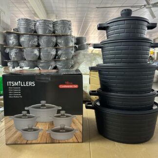 Emirad Morgan ITSMLLERS 10pcs pot set 20-24-28-32cm casserole/28cm shallow casserole