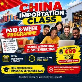 China Importation Masterclass