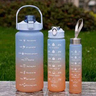 3-in-1 Water Bottles for School, the Gym, Work, and Travel