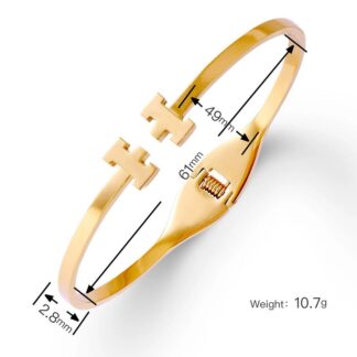 Stainless Steel Bangle – 123