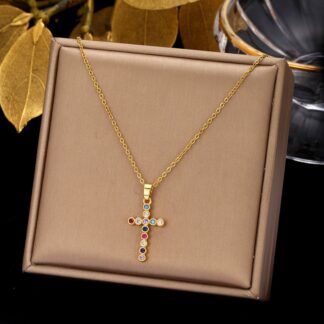 Stainless Steel Cross – 040