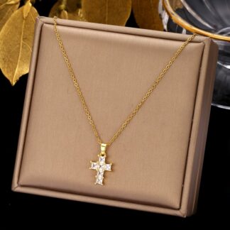 Stainless Steel Cross – 041