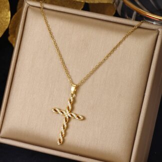 Stainless Steel Cross – 047