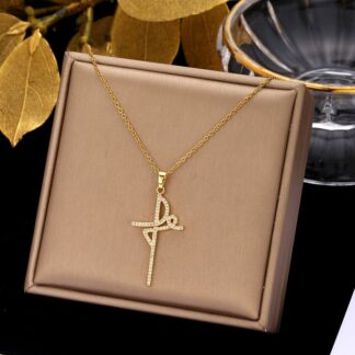 Stainless Steel Cross – 048