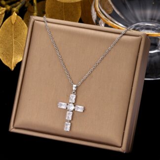 Stainless Steel Cross – 052