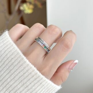 Silver-Containing Ring – 011