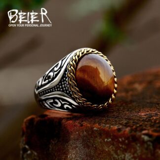 Men's Stainless Steel Ring – 043