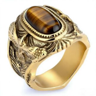 Men's Stainless Steel Ring – 052