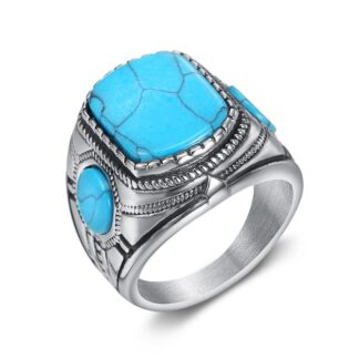 Men's Stainless Steel Ring – 054