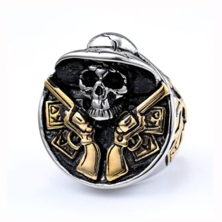 Men's Stainless Steel Ring – 066