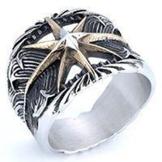 Men's Stainless Steel Ring – 077