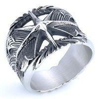 Men's Stainless Steel Ring – 078