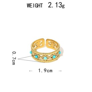Turquoise Ring – 104
