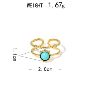 Turquoise Ring – 105