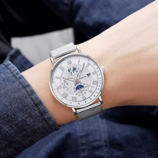 Watch – Net belt moon