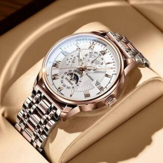 Watch – Steel Belt Moon