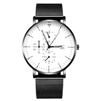 Watch – Three False Seconds White Face